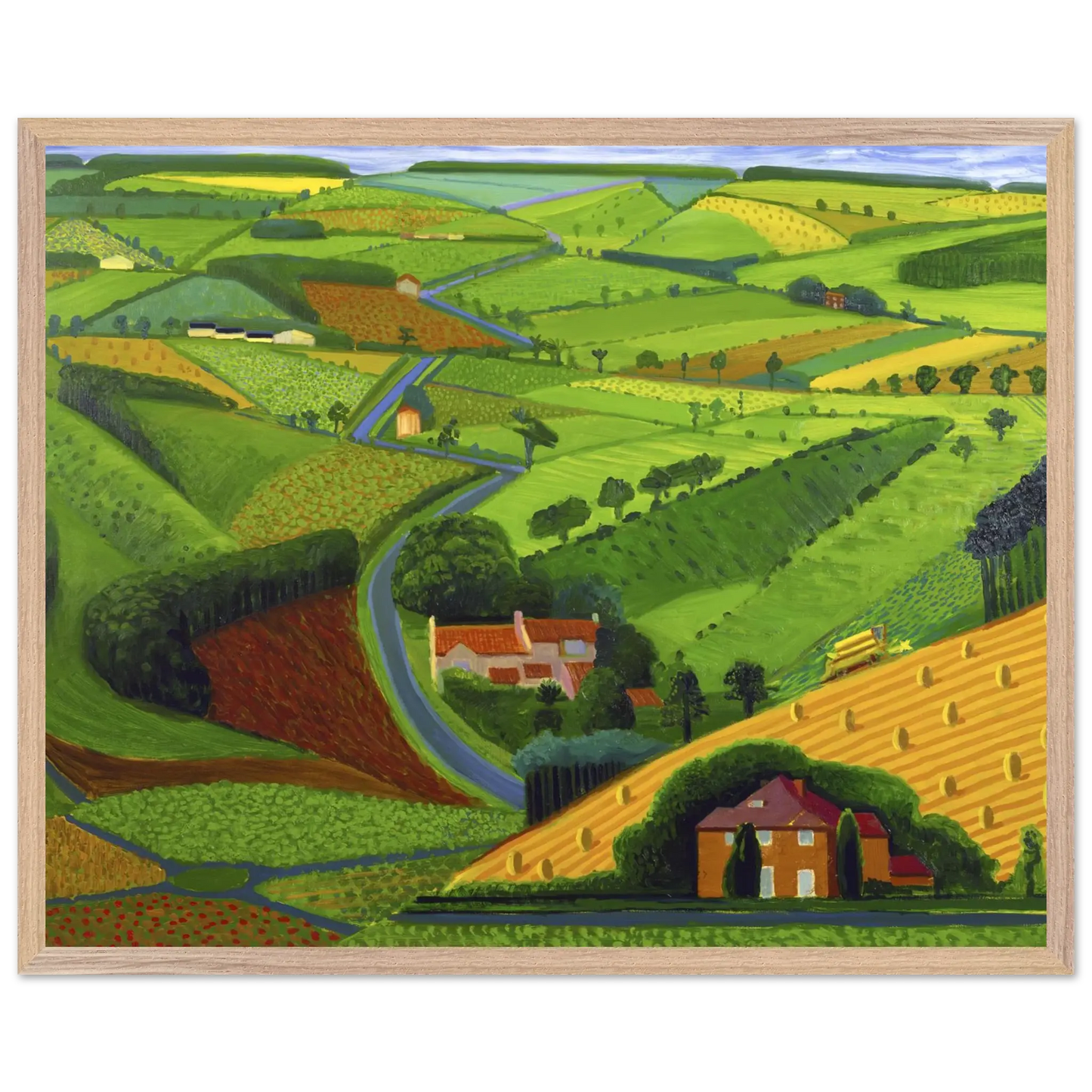 David Hockney - David Hockney Wall art - A2 (42 x 59.4  cm) - Fine Art Poster - -
