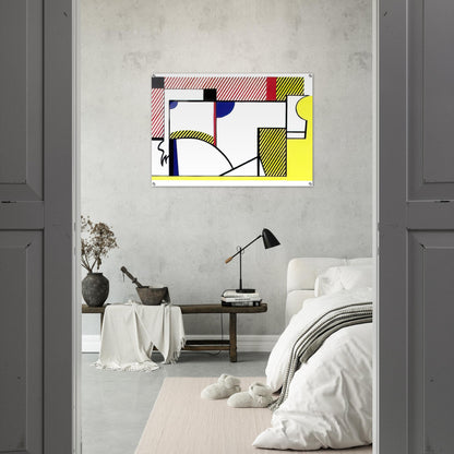 BULL VI 1973 - Roy Lichtenstein Acrylic Print - 70x100 cm / 28x40″ inches
