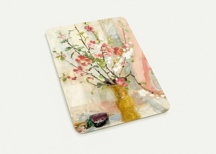 Les Pommeirs Du Japon - Post-Impressionism By Le Pho Pack of 10 Post Cards | Le Pho Post Cards | A6 (10.5 x 14.8 cm) - 4.1 x 5.8 inches