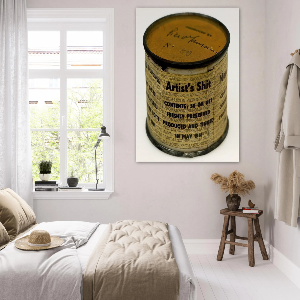 Artist's Shit - Piero Manzoni Art Prints - 100x150 cm / 40x60″ inches | Piero Manzoni Poster | Piero Manzoni Prints