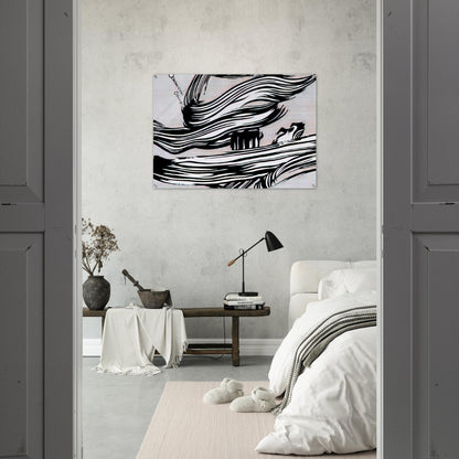 BRUSHSTROKES 1968 - Roy Lichtenstein Acrylic Print - 70x100 cm / 28x40″ inches