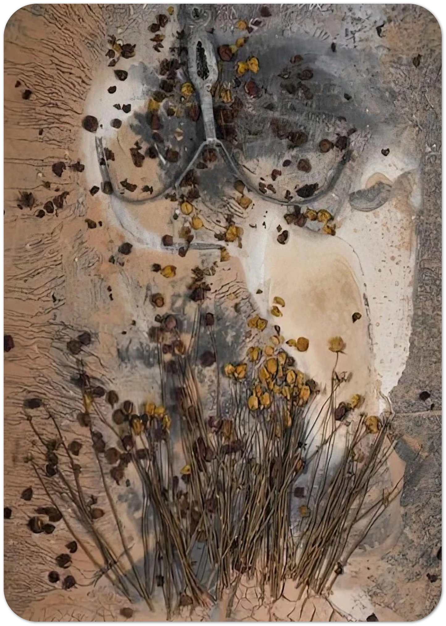 AVE MARIA 2007 By Anselm Kiefer Pack of 10 Post Cards | Anselm Kiefer Post Cards | A6 (10.5 x 14.8 cm) - 4.1 x 5.8 inches