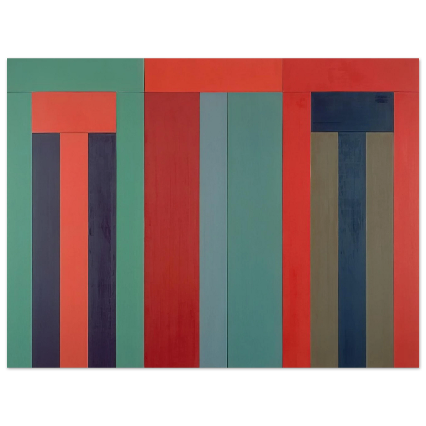 Brice Marden - Thira - 1980  75x100 cm / 30x40inches Fine Art Poster