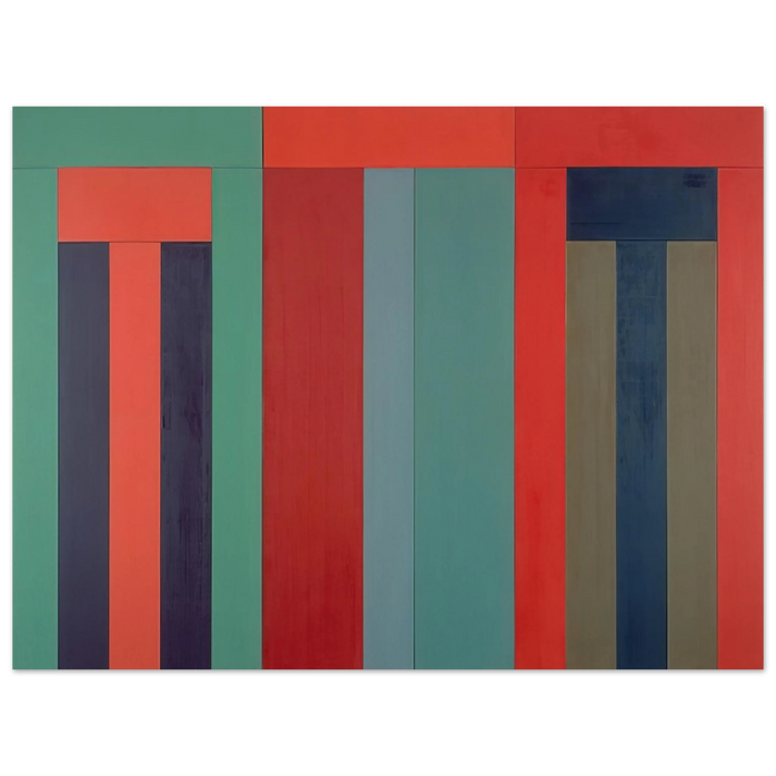Brice Marden - Thira - 1980  75x100 cm / 30x40inches Fine Art Poster