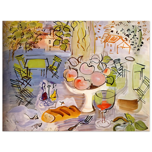Raoul Dufy - STILL LIFE 1928  75x100 cm / 30x40inches Fine Art Poster