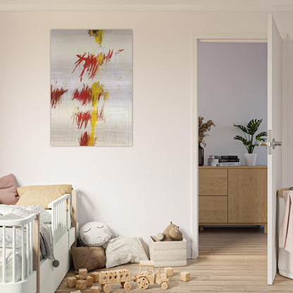 Quattro Stagioni II. Primavera - Cy Twombly Brushed Aluminum Print - 70x100 cm / 28x40 inches | Cy Twombly Aluminum Print | Cy Twombly Prints