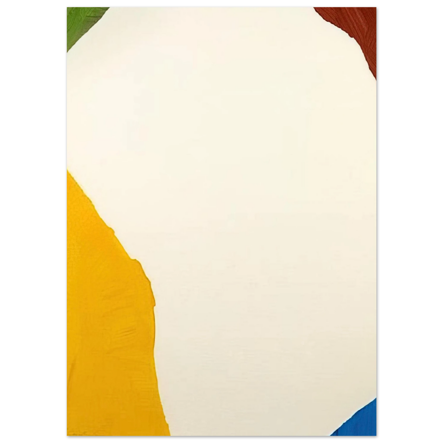 Helen Frankenthaler - Wind Directions - 1970 Wall art - 15x20 cm / 6x8 inches - Fine Art Poster-canvas - -