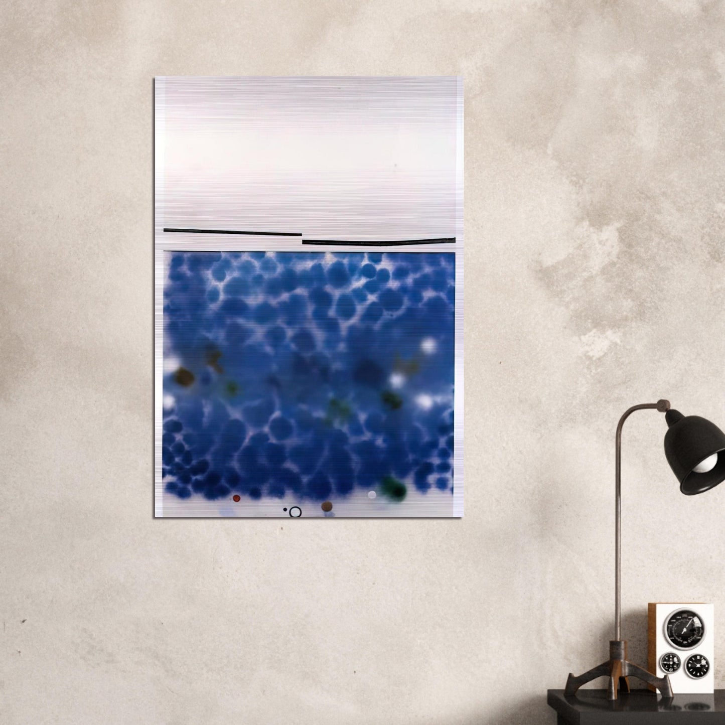 The Starry Night - 1987 - Victor Pasmore Brushed Aluminum Print - 70x100 cm / 28x40 inches | Victor Pasmore Aluminum Print | Victor Pasmore Prints
