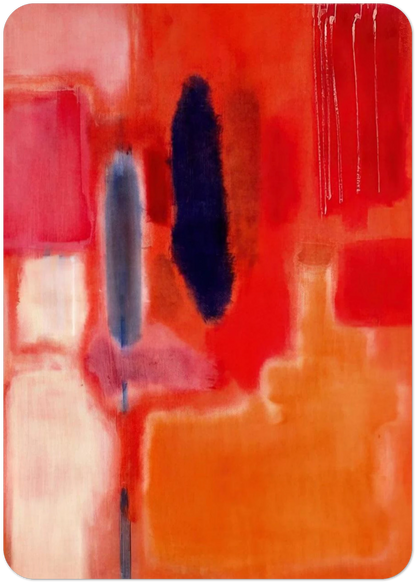 No. 9 - 1948 By Mark Rothko Pack of 10 Post Cards | Mark Rothko Post Cards | A6 (10.5 x 14.8 cm) - 4.1 x 5.8 inches