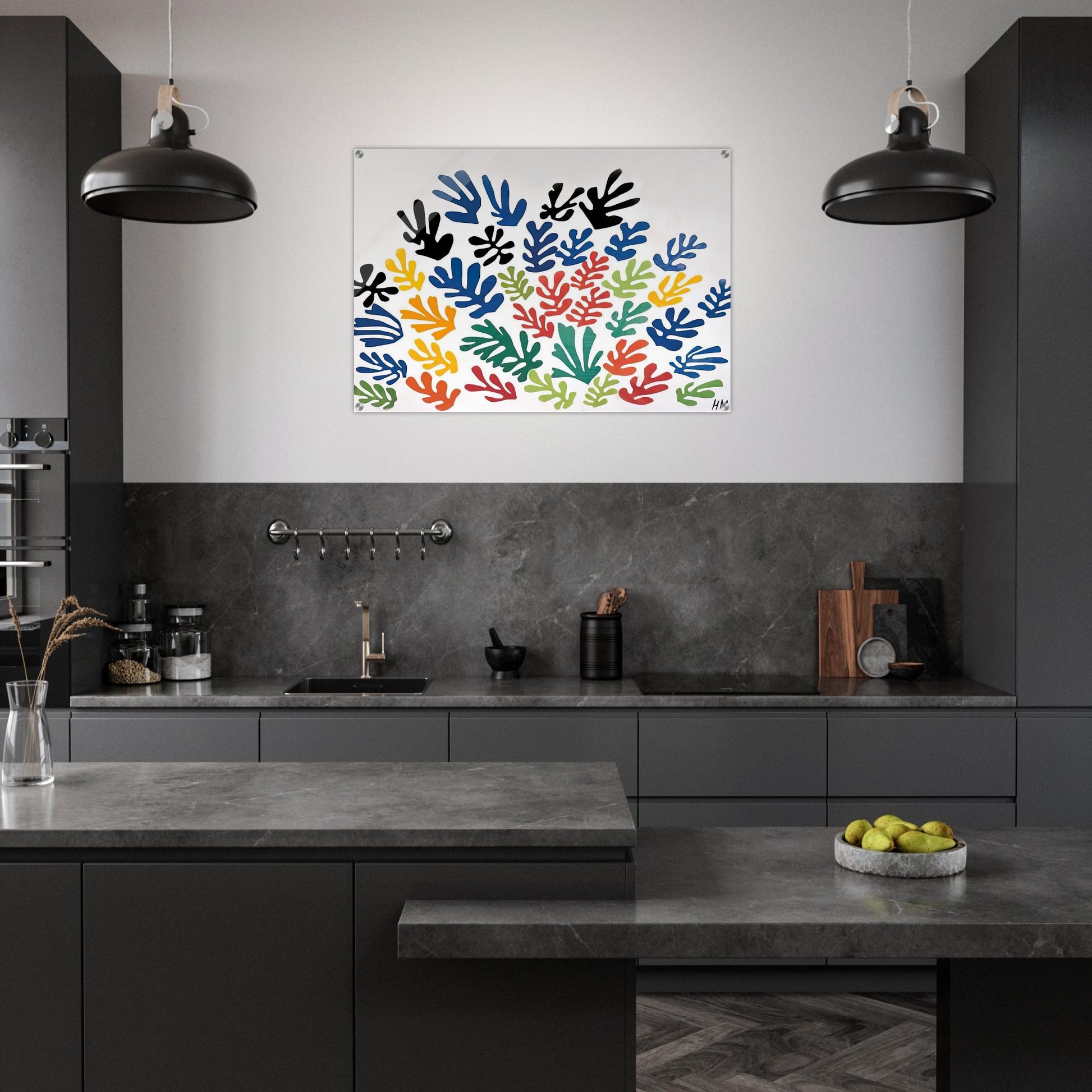 LA GERBE 1953 - Henri Matisse Acrylic Print - 70x100 cm / 28x40″ inches