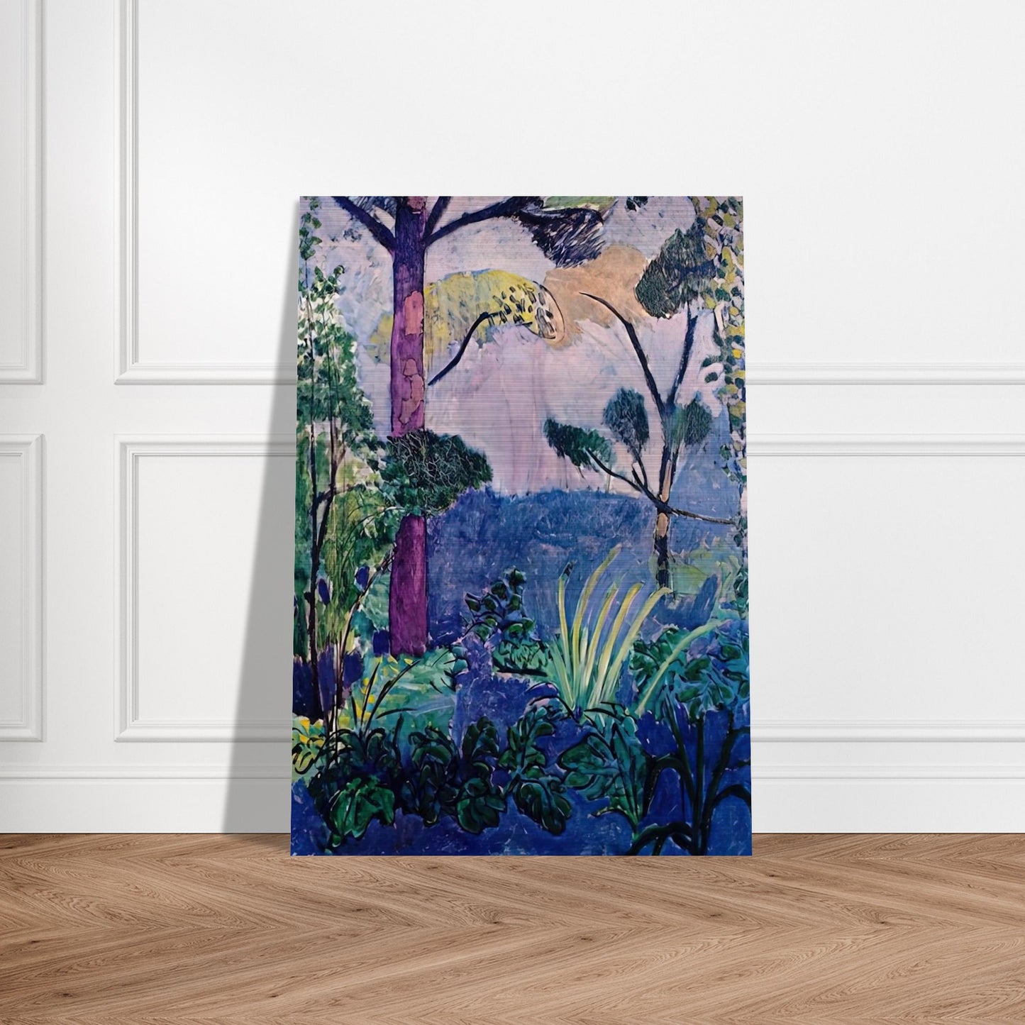 MOROCCAN LANDSCAPE - Henri Matisse Brushed Aluminum Print - 70x100 cm / 28x40 inches | Henri Matisse Aluminum Print | Henri Matisse Prints