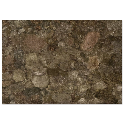 SOUL OF THE UNDERGROUND 1959 - Jean Dubuffet Brushed Aluminum Print - 70x100 cm / 28x40 inches | Jean Dubuffet Aluminum Print | Jean Dubuffet Prints
