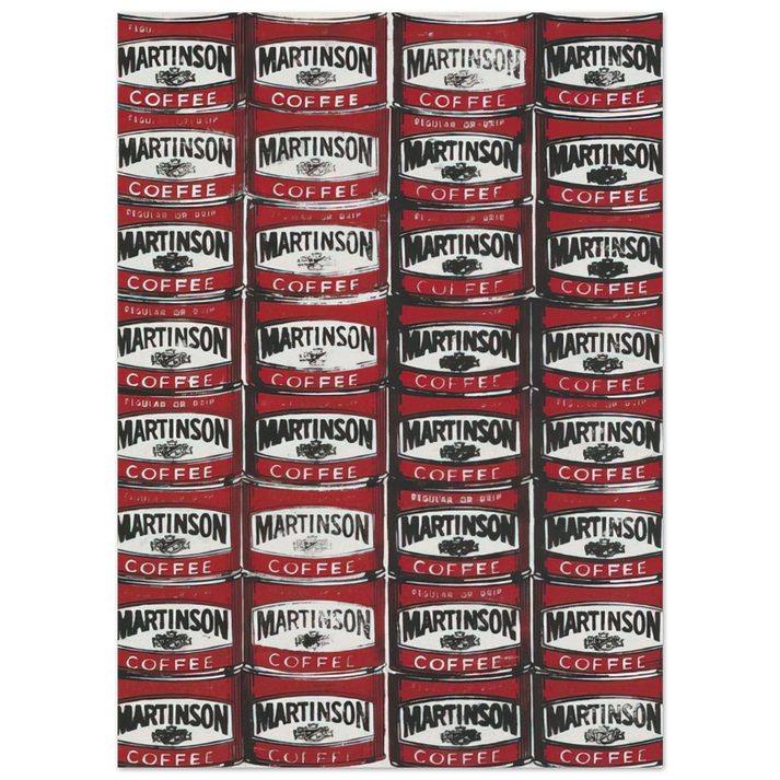 Andy Warhol - Martinson Coffee Fine Art Poster