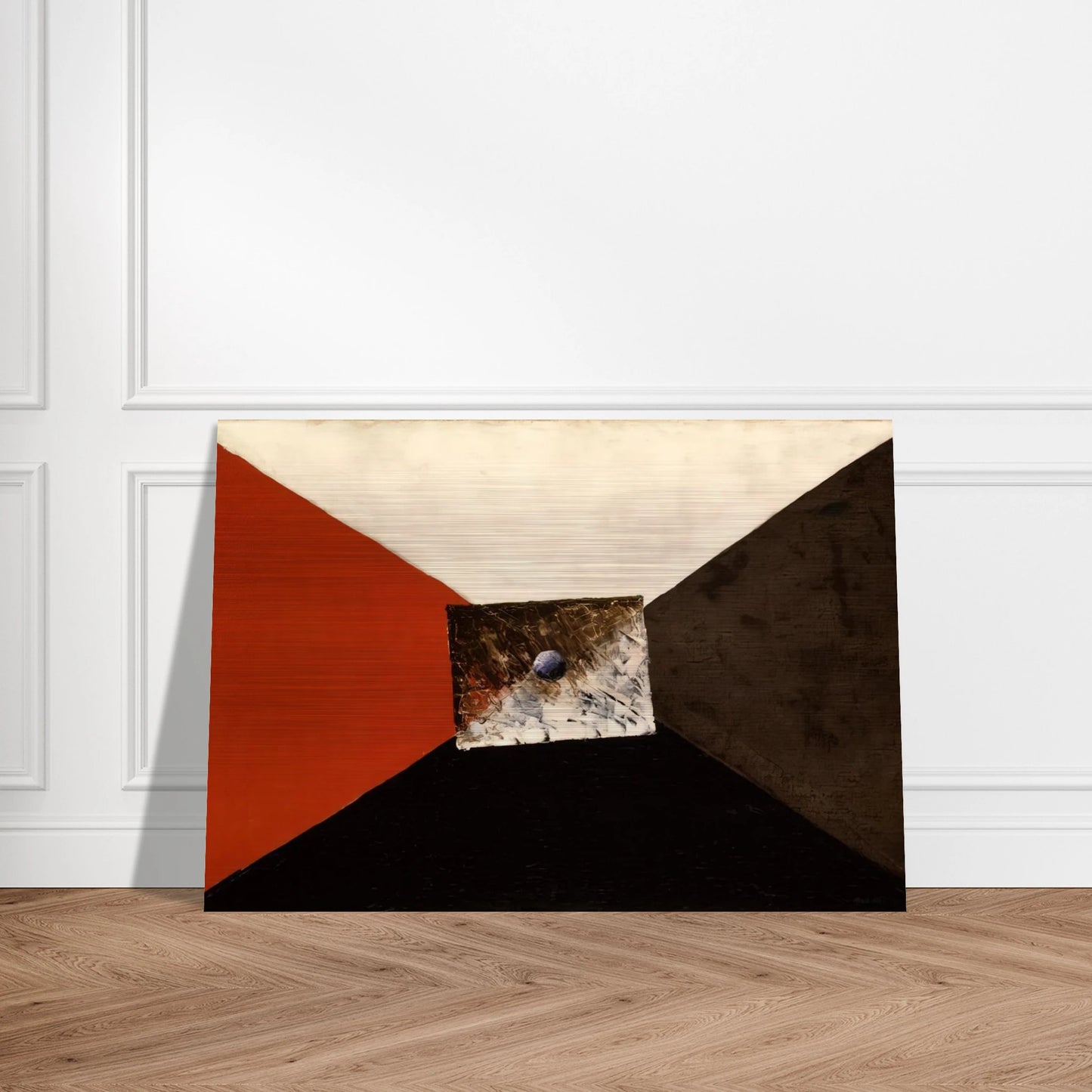 COMPOSITION MARCHAND DE COULEURS - Man Ray Brushed Aluminum Print - 70x100 cm / 28x40 inches | Man Ray Aluminum Print | Man Ray Prints