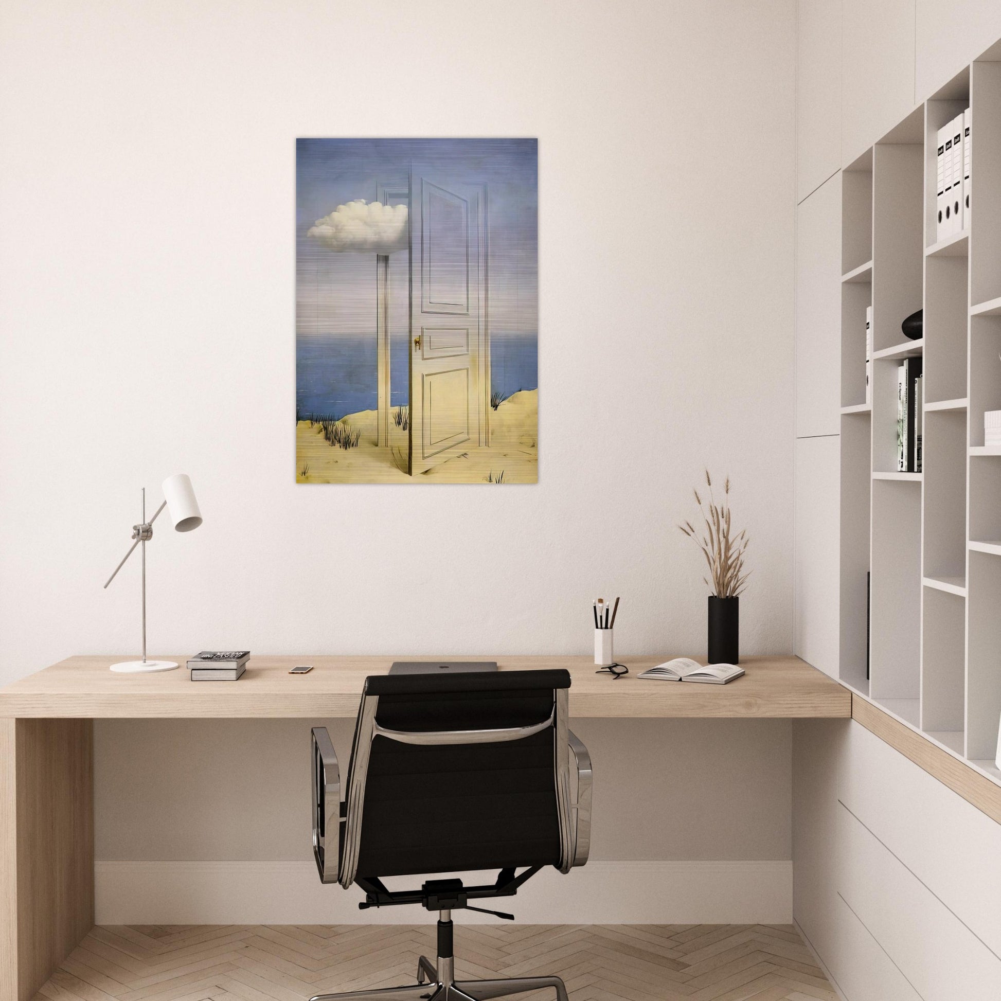 THE VICTORY 1939 - Rene Magritte Brushed Aluminum Print - 70x100 cm / 28x40 inches | Rene Magritte Aluminum Print | Rene Magritte Prints