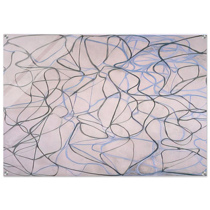 Vine - 1993 - Brice Marden Acrylic Print - 70x100 cm / 28x40″ inches