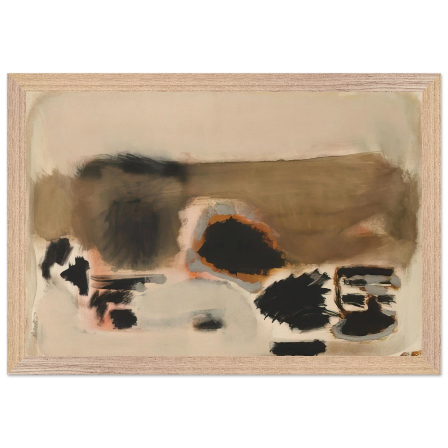 Mark Rothko - No.5No.24 - 1948 Wall Art - 60x80 cm / 24x32 inches - Fine Art Poster-canvas - -