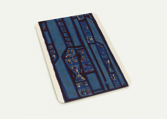 Litanies - 1952 By Alfred Manessier Pack of 10 Post Cards | Alfred Manessier Post Cards | A6 (10.5 x 14.8 cm) - 4.1 x 5.8 inches