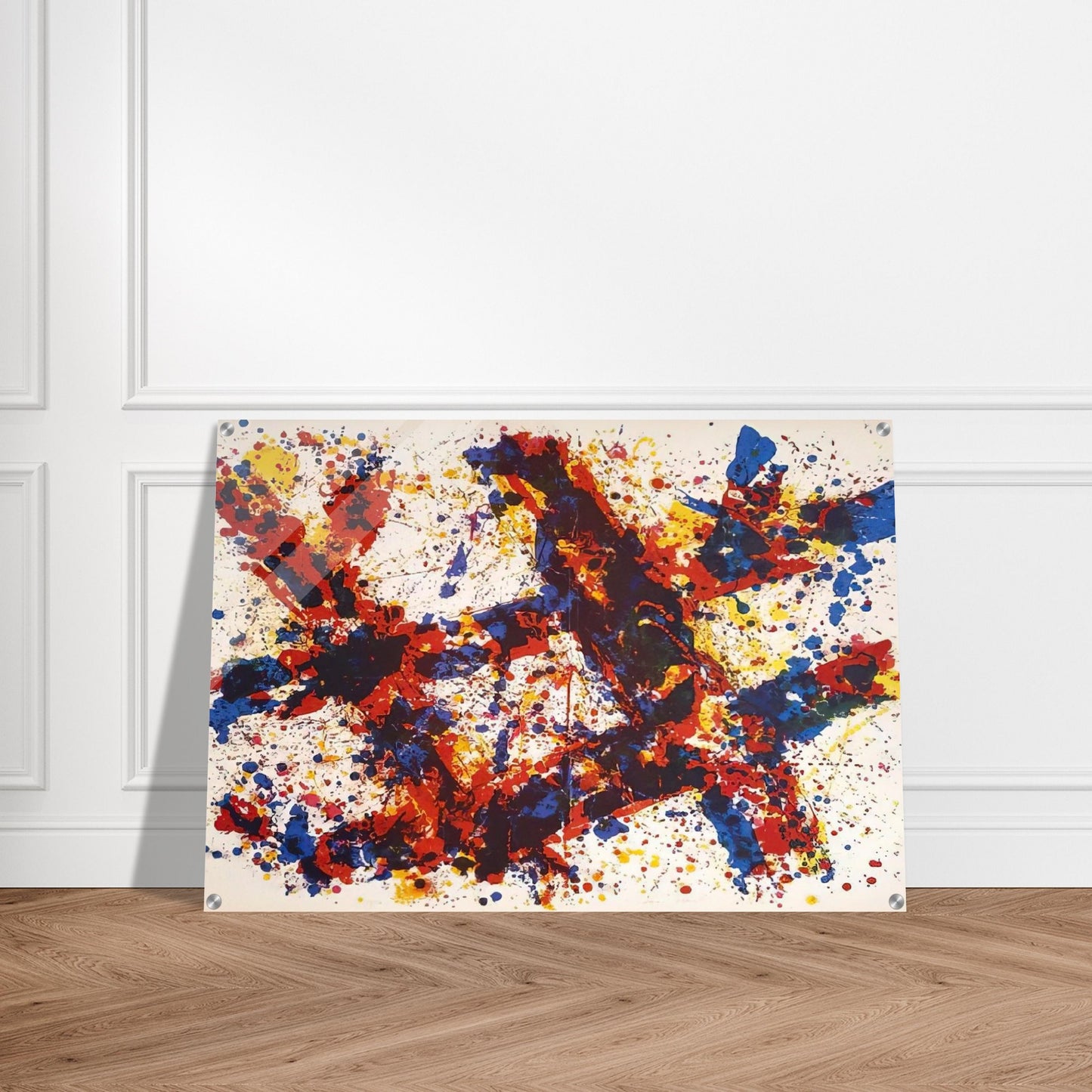 Firewood - Sam Francis Acrylic Print - 70x100 cm / 28x40″ inches