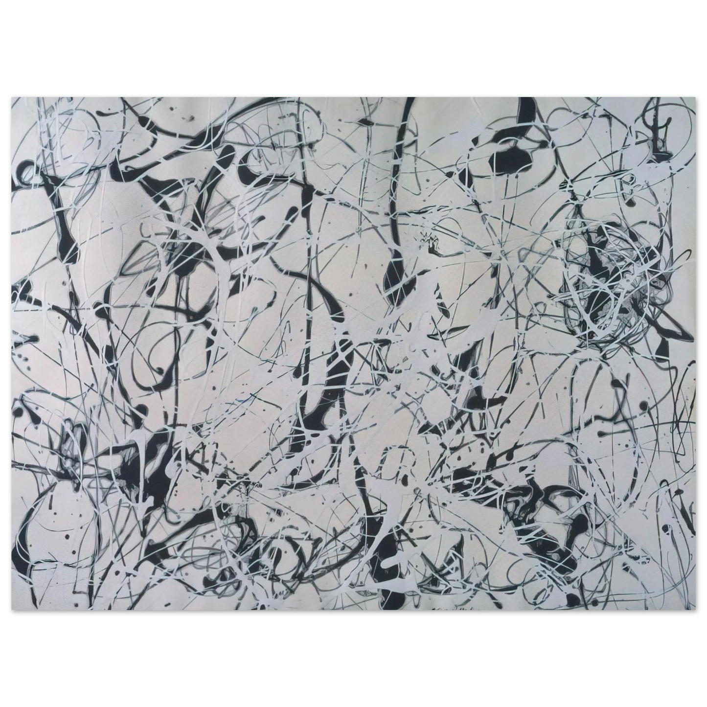 Jackson Pollock - NUMBER 23  75x100 cm / 30x40inches Fine Art Poster