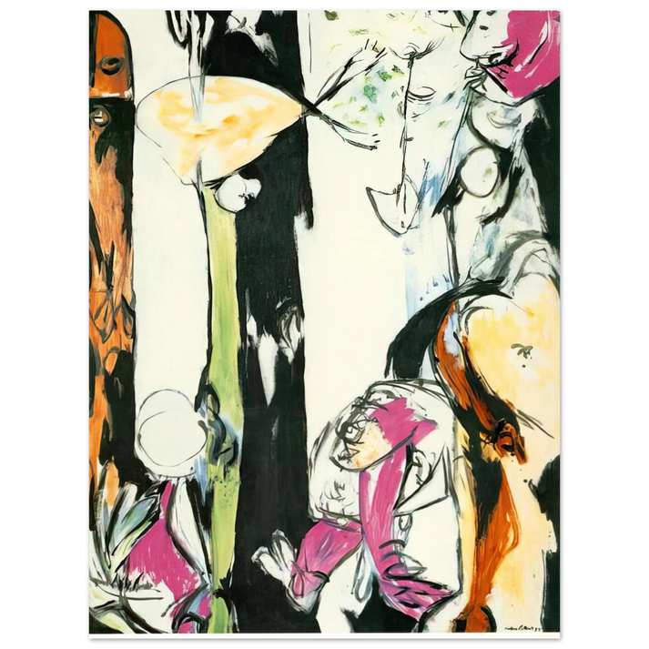Jackson Pollock - EASTER AND THE TOTEM  75x100 cm / 30x40inches Fine Art Poster