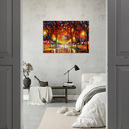 Leonid Afremov - Leonid Afremov Brushed Aluminum Print - 70x100 cm / 28x40 inches | Leonid Afremov Aluminum Print | Leonid Afremov Prints