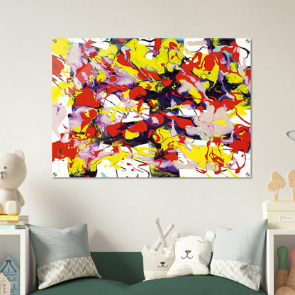 Untitled  SFP94-69  SFF 1743  - Sam Francis Acrylic Print - 70x100 cm / 28x40″ inches
