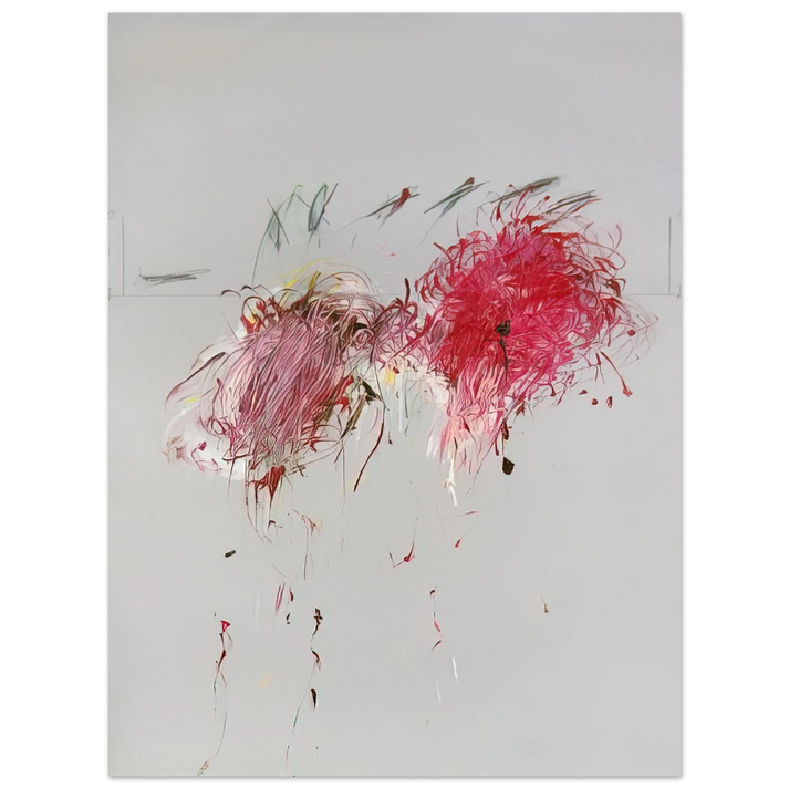 Cy Twombly - Nine Discourses on Commodus, , Part VII  75x100 cm / 30x40inches Fine Art Poster