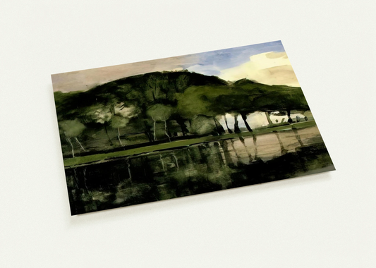 Along the Amstel By Piet Mondrian Pack of 10 Post Cards | Piet Mondrian Post Cards | A6 (10.5 x 14.8 cm) - 4.1 x 5.8 inches