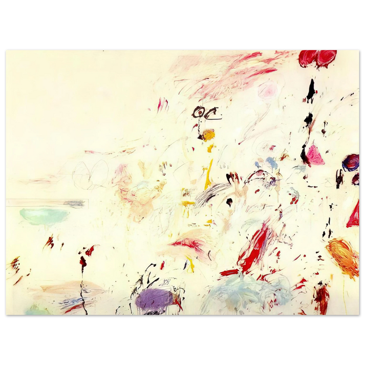 Cy Twombly - Bay of Naples  75x100 cm / 30x40inches Fine Art Poster