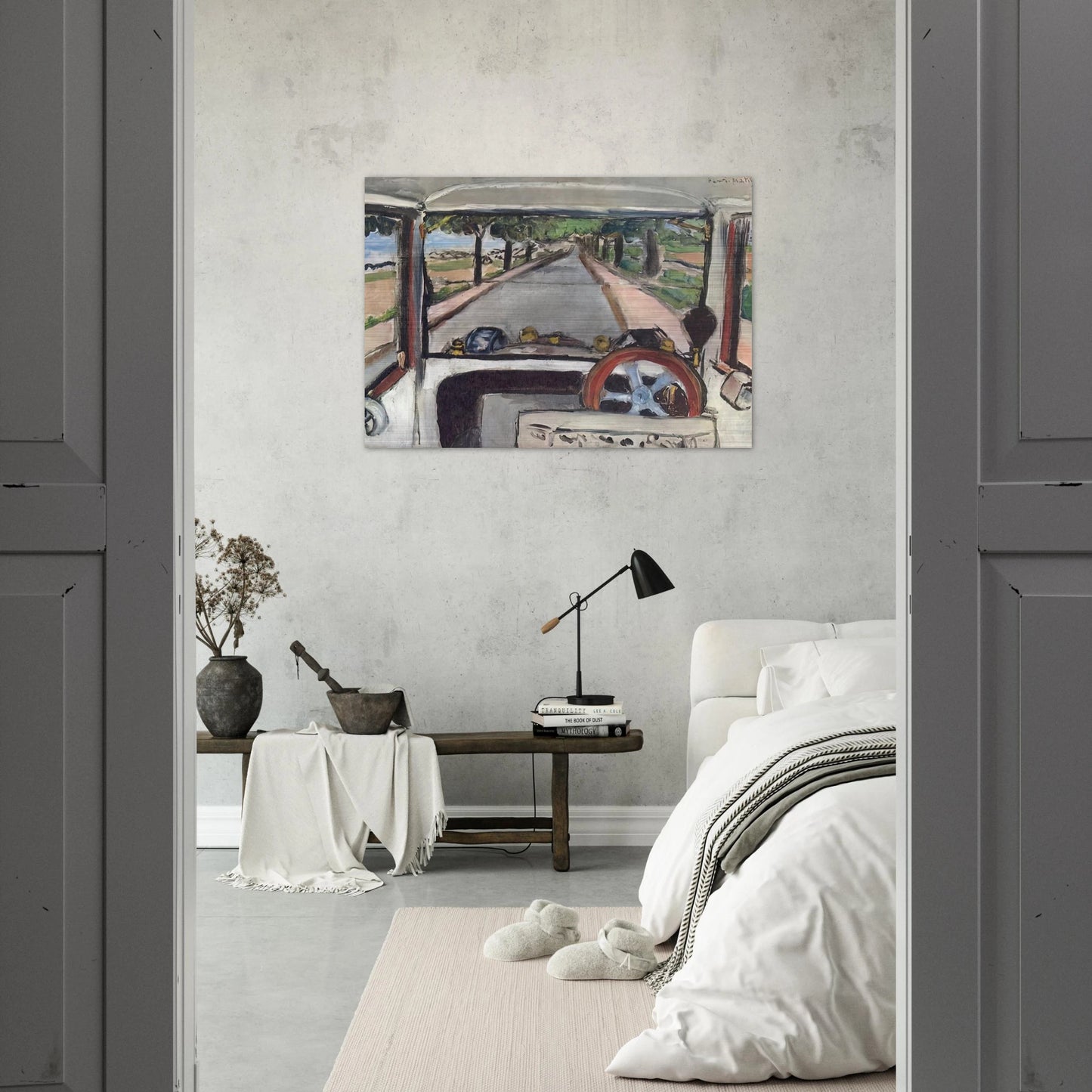 THE WINDSHIELD 1917 0 - Henri Matisse Brushed Aluminum Print - 70x100 cm / 28x40 inches | Henri Matisse Aluminum Print | Henri Matisse Prints