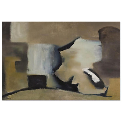 Beyond Emperors - 1952 - Theodoros Stamos Art Prints - 100x150 cm / 40x60″ inches | Theodoros Stamos Poster | Theodoros Stamos Prints