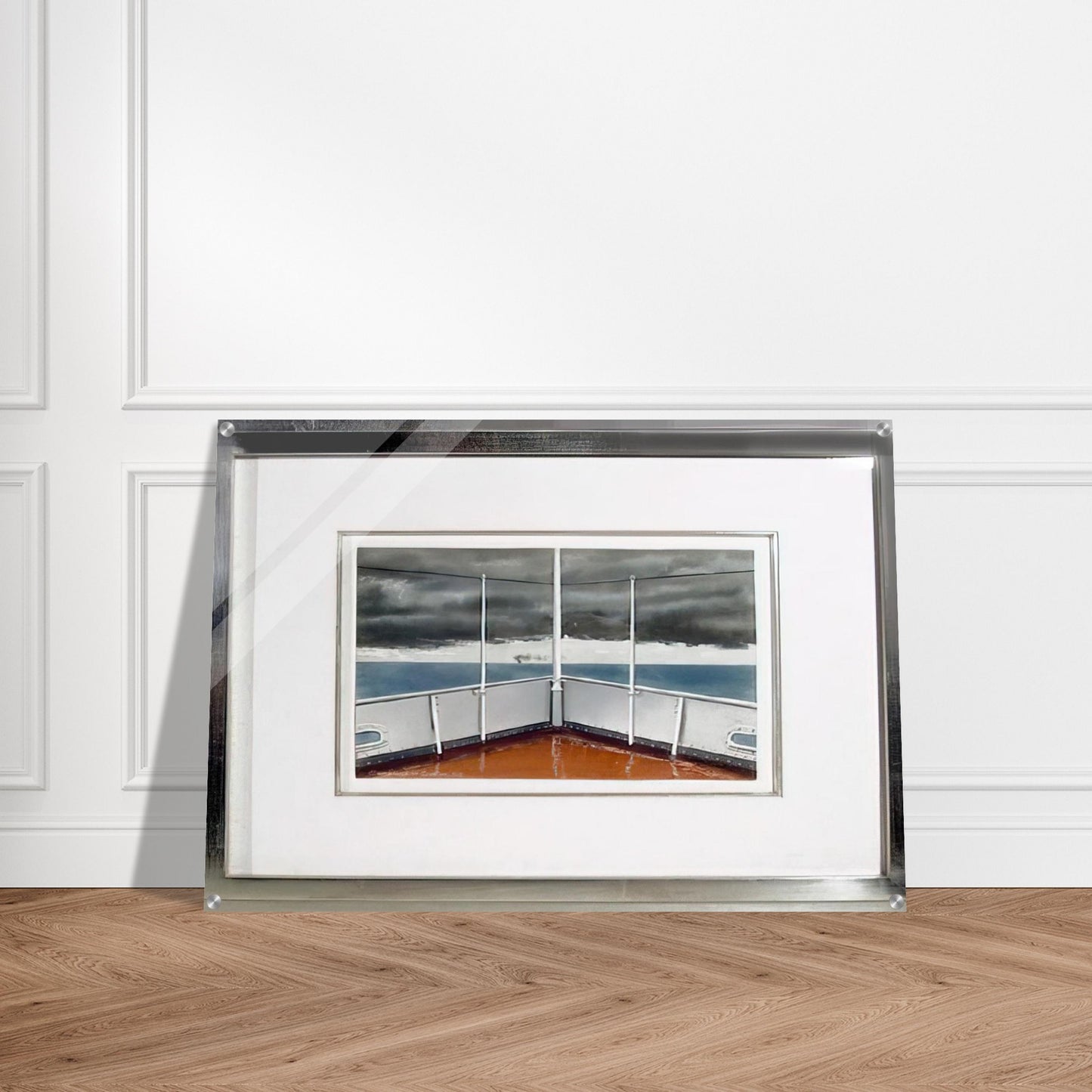 On the Great Lakes - 1953 - Clarence Holbrook Carter Acrylic Print - 70x100 cm / 28x40″ inches | Clarence Holbrook Carter Wall Art | Clarence Holbrook Carter Prints