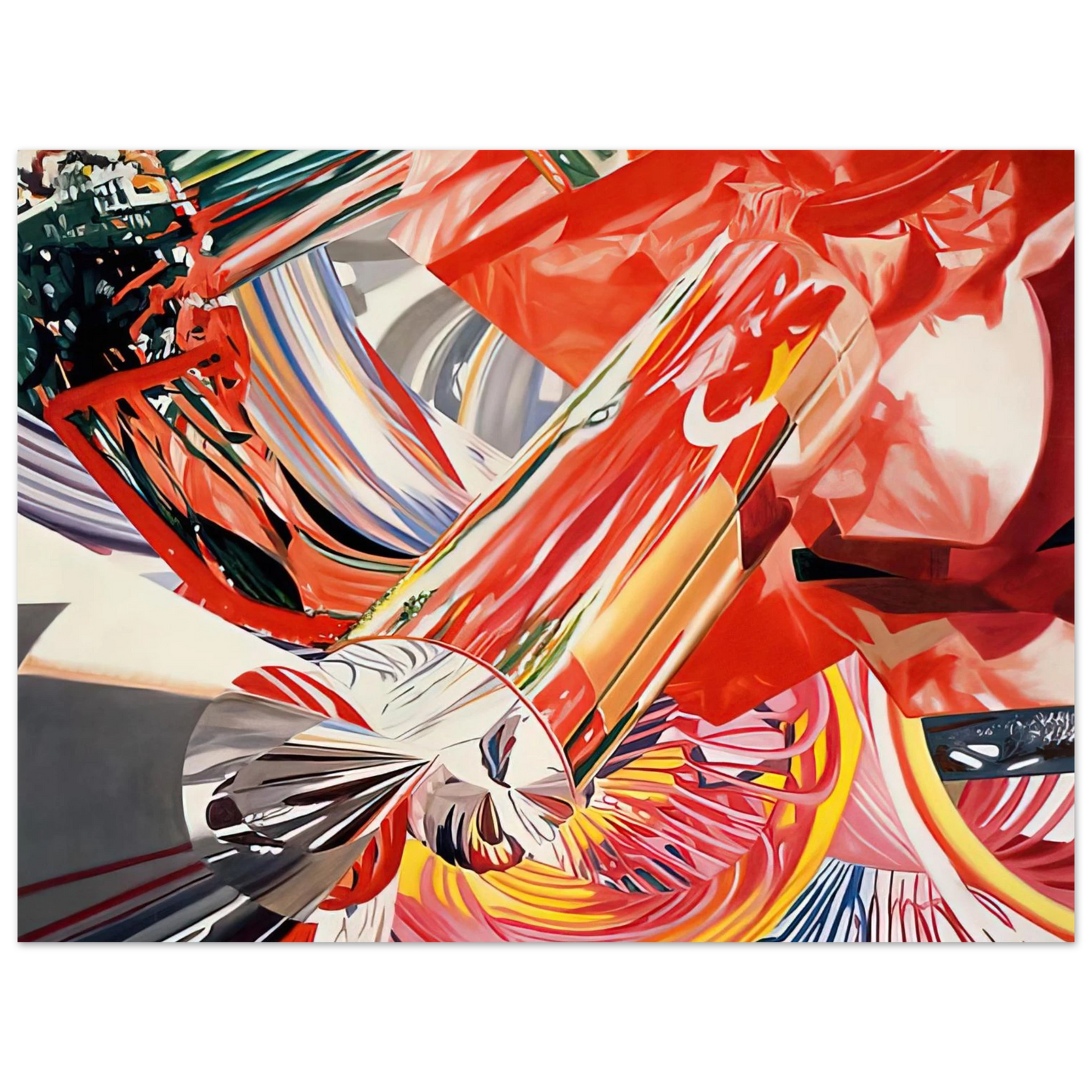 James Rosenquist - Hitchhiker - Speed of Light  75x100 cm / 30x40inches Fine Art Poster