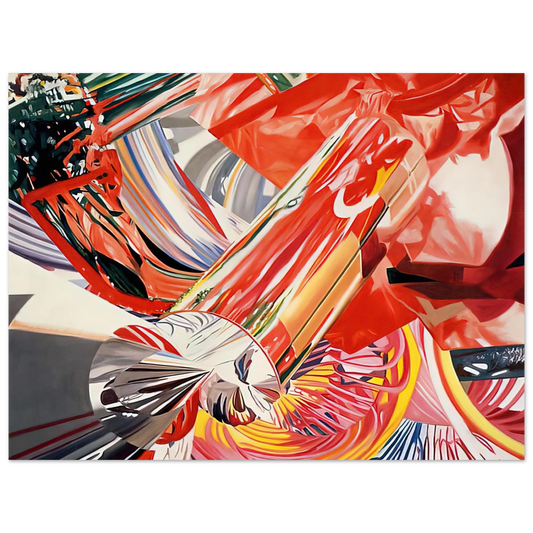 James Rosenquist - Hitchhiker - Speed of Light  75x100 cm / 30x40inches Fine Art Poster