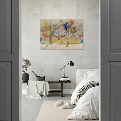 Eden, 1956- - Helen Frankenthaler Brushed Aluminum Print - 70x100 cm / 28x40 inches | Helen Frankenthaler Aluminum Print | Helen Frankenthaler Prints