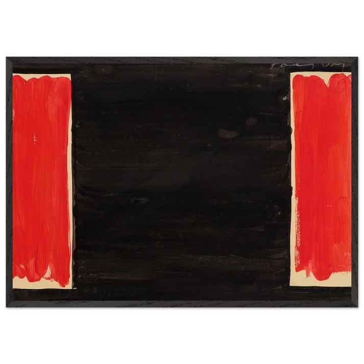 Untitled 04B0122 - 2004 - Gunther Forg 70x100 cm / 28x40 inches Framed Art Print – Black Wooden Frame