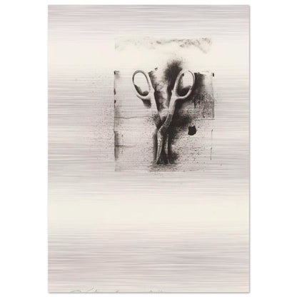 UNTITLED FROM TEN WINTER TOOLS 1973 2 - Jim Dine Brushed Aluminum Print - 70x100 cm / 28x40 inches | Jim Dine Aluminum Print | Jim Dine Prints