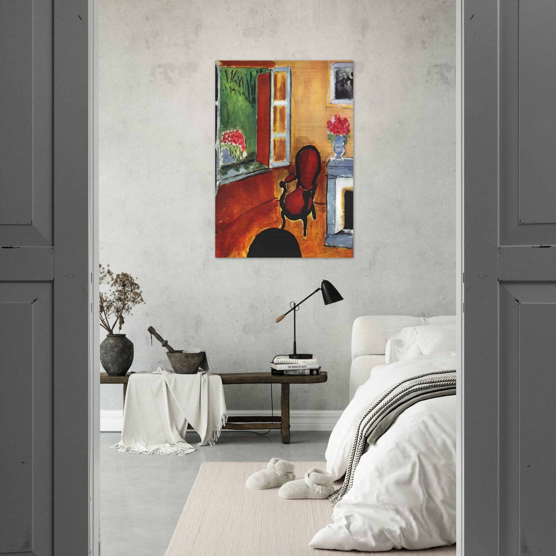 INTERIOR 1940 - Henri Matisse Brushed Aluminum Print - 70x100 cm / 28x40 inches | Henri Matisse Aluminum Print | Henri Matisse Prints