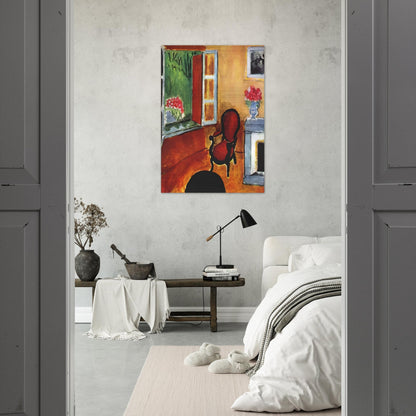 INTERIOR 1940 - Henri Matisse Brushed Aluminum Print - 70x100 cm / 28x40 inches | Henri Matisse Aluminum Print | Henri Matisse Prints