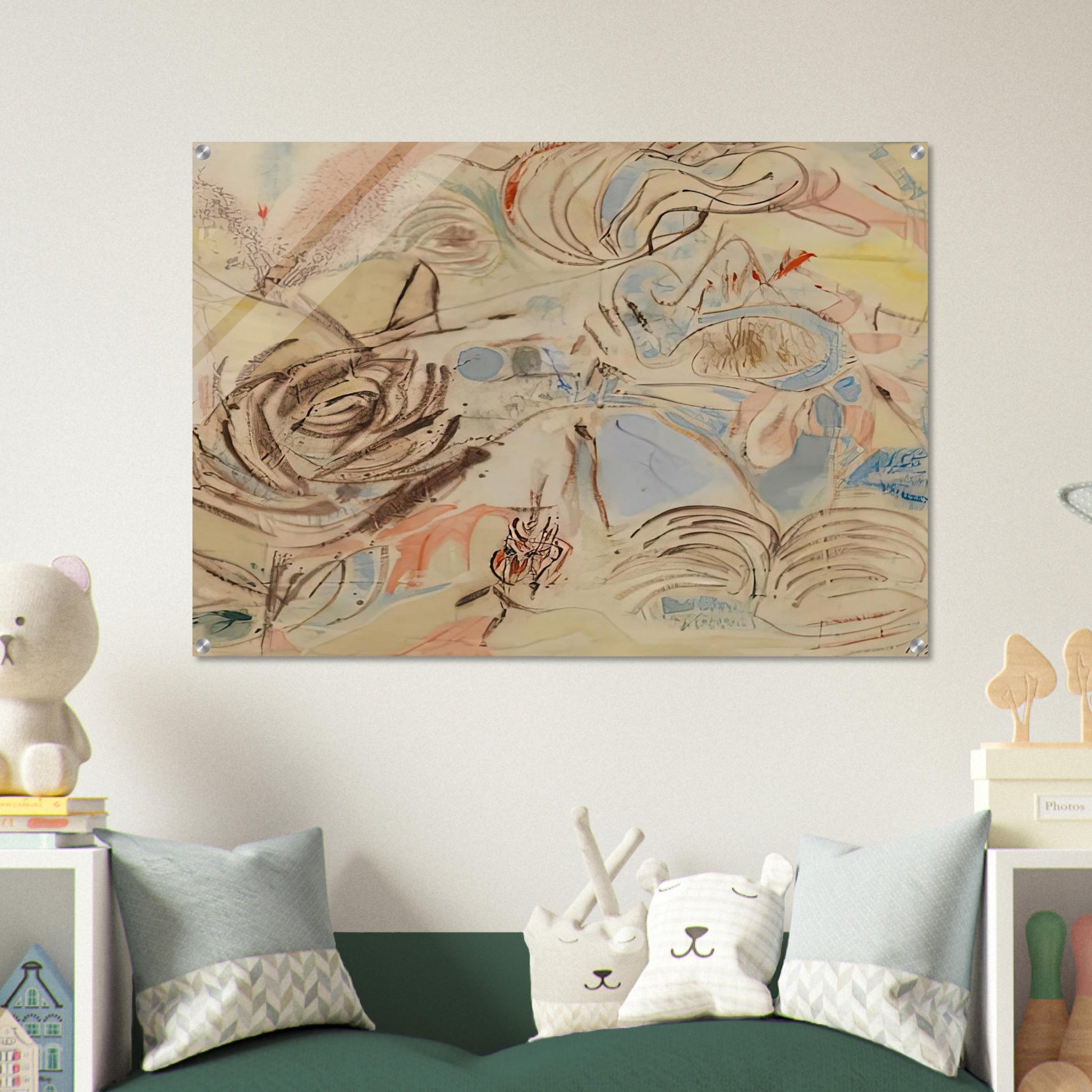 10 29 52, 1952- - Helen Frankenthaler Acrylic Print - 70x100 cm / 28x40″ inches