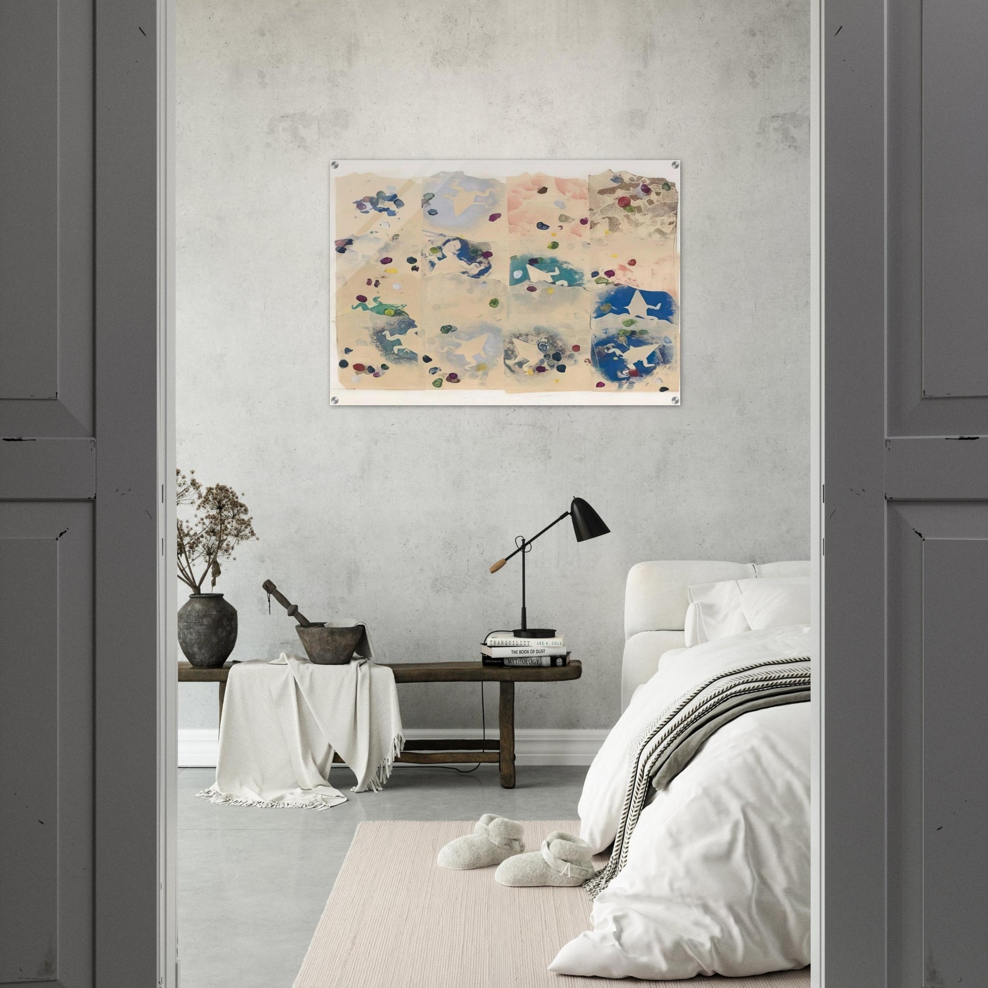 RANE E SPECCHI 1980 - Alighiero Boetti Acrylic Print - 70x100 cm / 28x40″ inches