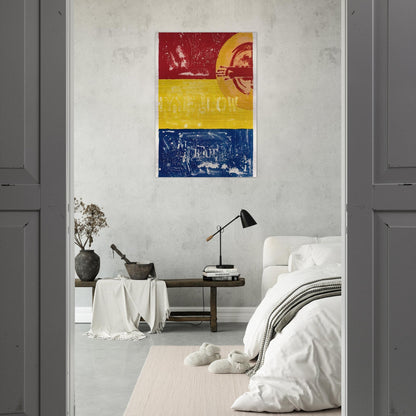 PERISCOPE I ULAE 200 - Jasper Johns Brushed Aluminum Print - 70x100 cm / 28x40 inches | Jasper Johns Aluminum Print | Jasper Johns Prints