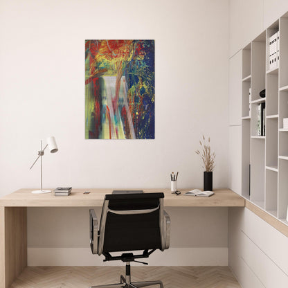 ABSTRACT PAINTING 610 1 - Gerhard Richter Brushed Aluminum Print - 70x100 cm / 28x40 inches | Gerhard Richter Aluminum Print | Gerhard Richter Prints