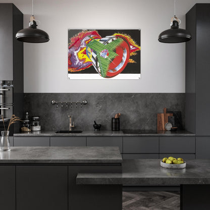 Space Dust - James Rosenquist Acrylic Print - 70x100 cm / 28x40″ inches