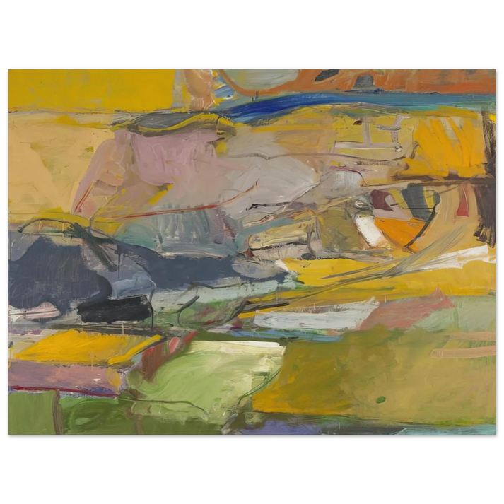 Richard Diebenkorn - Berkeley #57  75x100 cm / 30x40inches Fine Art Poster