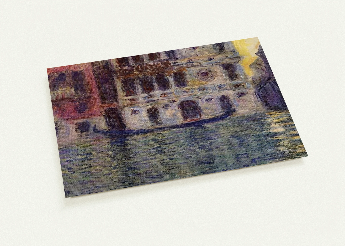 Palazzo Dario 3 By claude monet Pack of 10 Post Cards | claude monet Post Cards | A6 (10.5 x 14.8 cm) - 4.1 x 5.8 inches