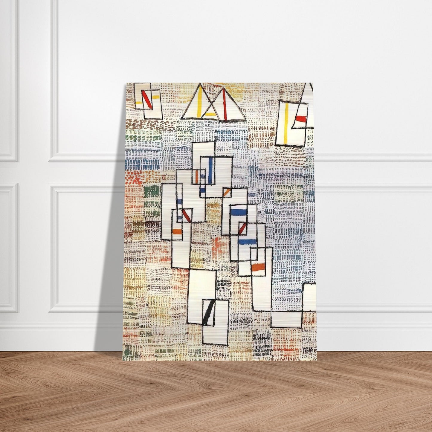 COTE DE PROVENCE - Paul Klee Brushed Aluminum Print - 70x100 cm / 28x40 inches | Paul Klee Aluminum Print | Paul Klee Prints