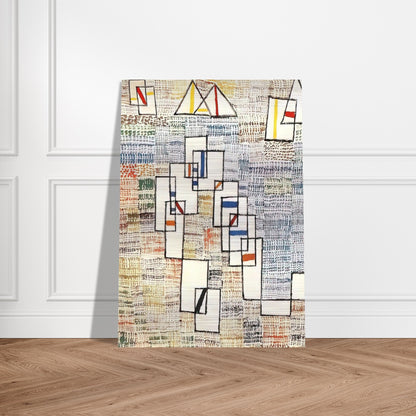 COTE DE PROVENCE - Paul Klee Brushed Aluminum Print - 70x100 cm / 28x40 inches | Paul Klee Aluminum Print | Paul Klee Prints
