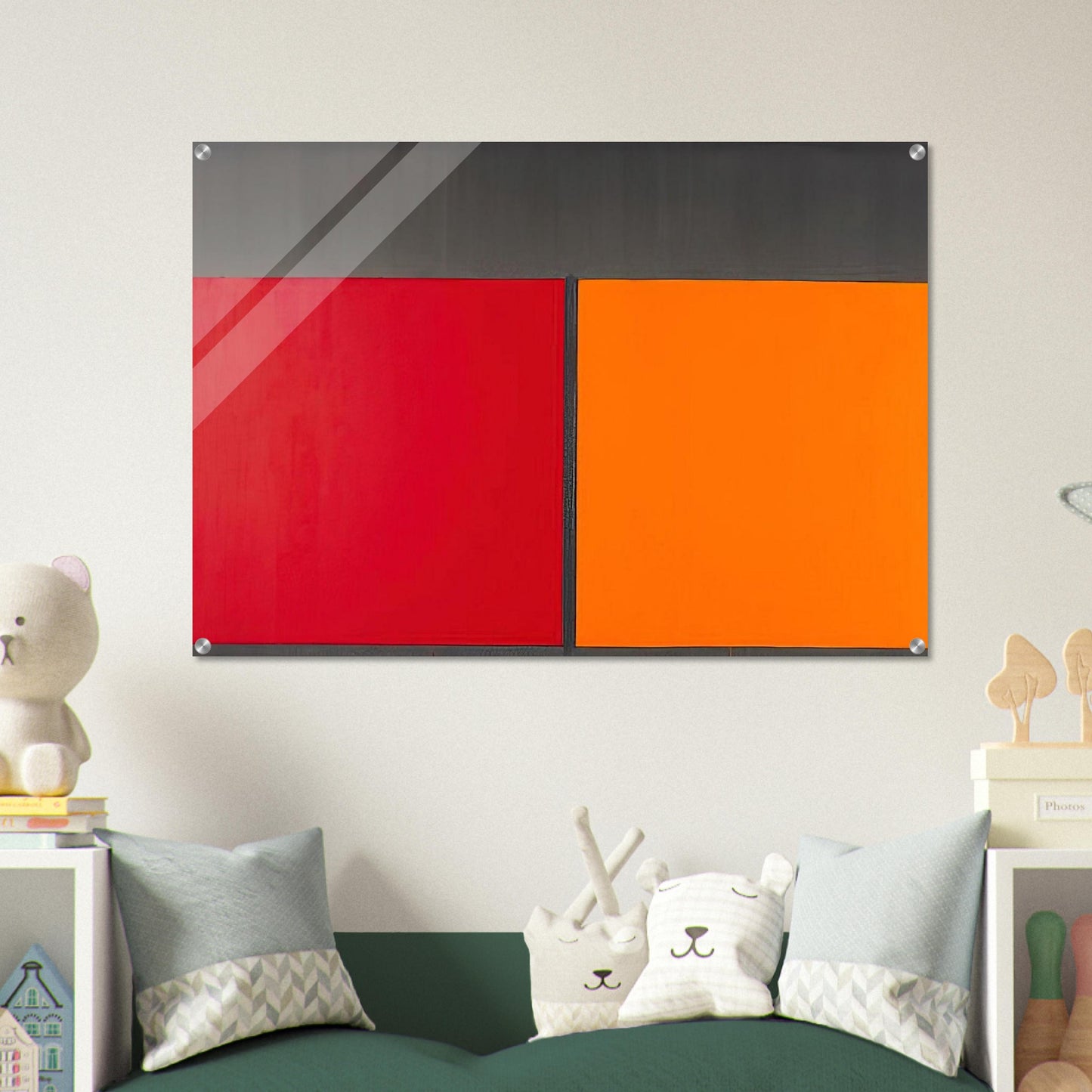 15.10.67 - 1967 - John Hoyland Acrylic Print - 70x100 cm / 28x40″ inches